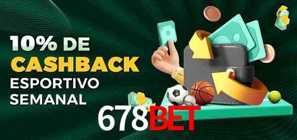10% de bônus de cashback na 678bet